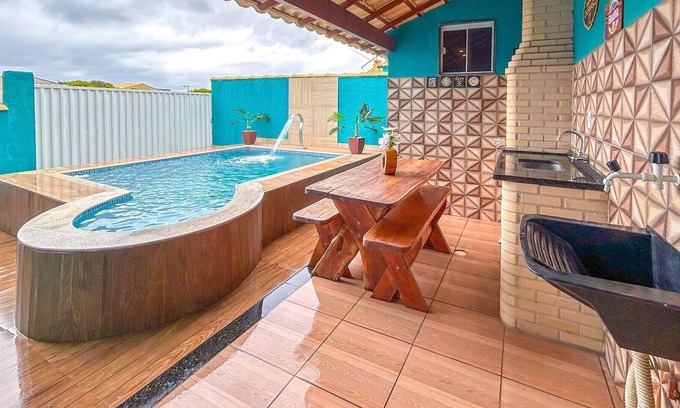 Tamoios House | Casa com área gourmet e piscina em Cabo Frio/RJ