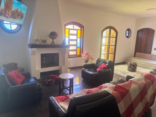 Sao Bento do Sapucai House | Casa com lareira em São Bento