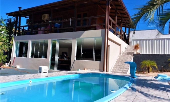 Governador Celso Ramos House | Casa com Piscina em Gov Celso Ramos - SC