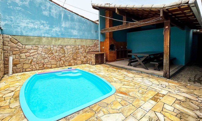 Centro House | Casa com piscina a 800m do mar - Rio das Ostras/RJ