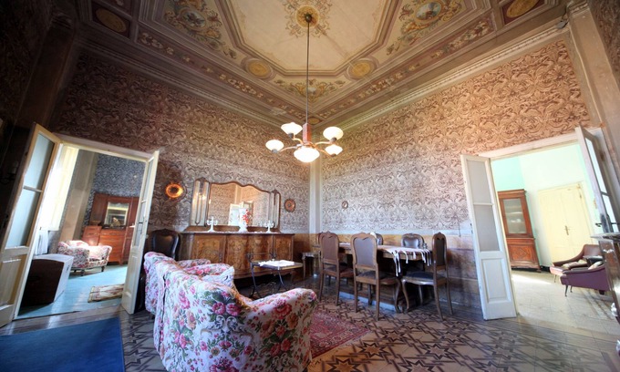 Gropello Cairoli Apartment | Casa Comelli 1885, rent Camera della Cornucopia
