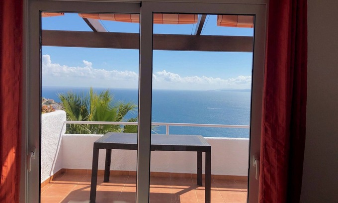 Almadraba-Canyelles Villa | "Casa con Vistas al Mar y Piscina 18" with Seaview, Shared Pool, Wi-Fi, A/C, Balcony & Terrace