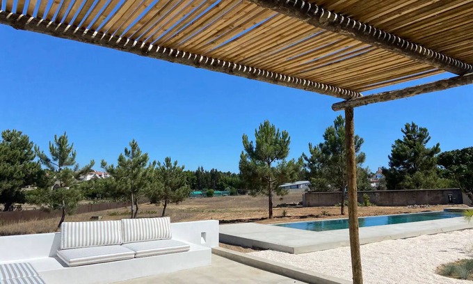 Santo Andre Villa | Casa da Pergola - Beach Design Villa Private Pool