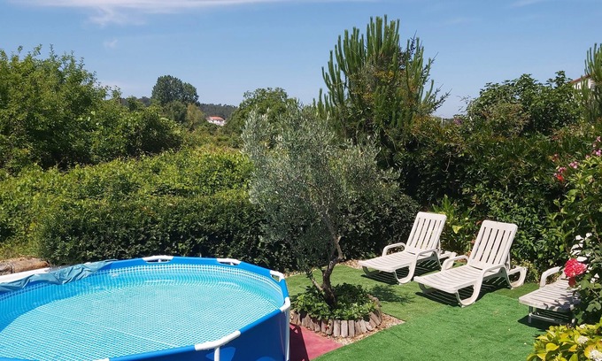 Arganil House | Casa de Alagoa T3, 3m splash pool, pretty views, Arganil 2km, 6/8 pers