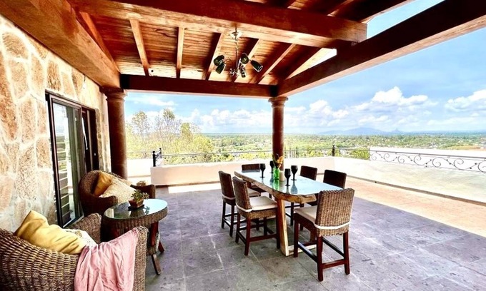 Tequisquiapan House | Casa de campo LOS Olivos para 10 personas con alberca