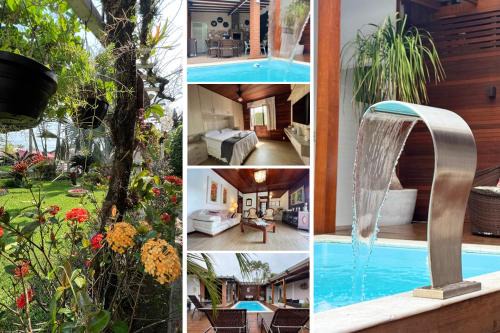 Balneario Florida House | Casa de Praia a 150m da praia com Conforto Total Ar-Condicionado, Enxoval, Wi fi e Piscina Privativa