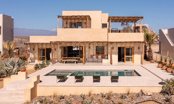 Todos Santos House | Casa del Arco - a magical modern eco Mexican home