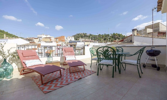 Gatova Apartment | Casa del Sol Poniente Gátova de 3 Habitaciones 5 Personas