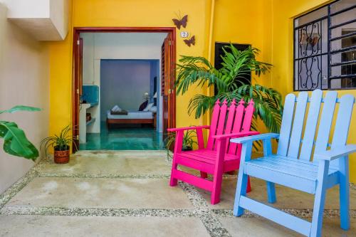 Colonia Centro House | Casa del Solar Centro Cozumel - Wifi gratuito Fibra Óptica 200 Mbps