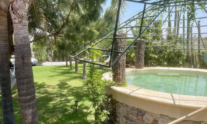 Tequisquiapan Cottage | Casa Dharma con alberca/jacuzzi 20 prs