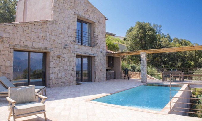 Piana Villa | Casa di ziu Prestigious Corsican sheepfold with swimming pool