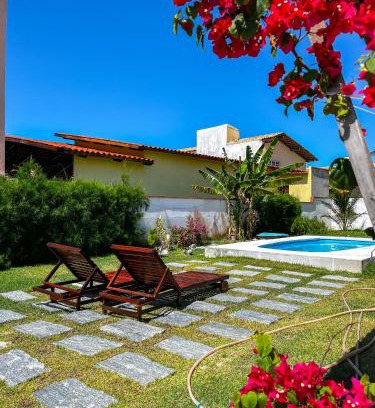 Beberibe House | Casa Egípcia em Morro branco - na quadra da praia