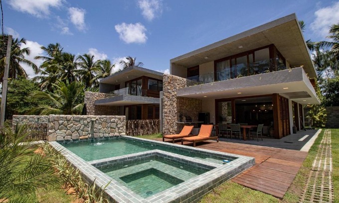 Passo de Camaragibe House | Casa em Milagres - 04 Suítes 200 Metros da Praia