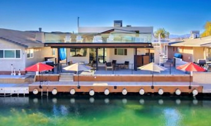 Moovalya Keys House | CASA FELIZ on the water in AZ's MINI-VENICE 4-bedroom house with 2 masters