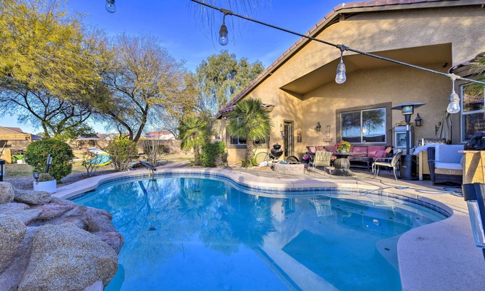 Casa Grande House | Casa Grande Vacation Rental w/Private Pool!