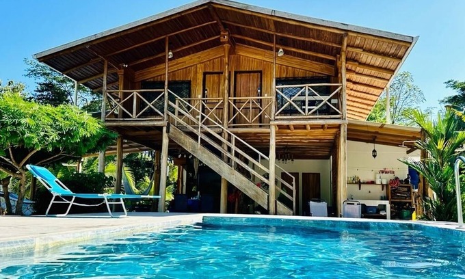 Paquera House | Casa Gratitud, private beach cabana with pool