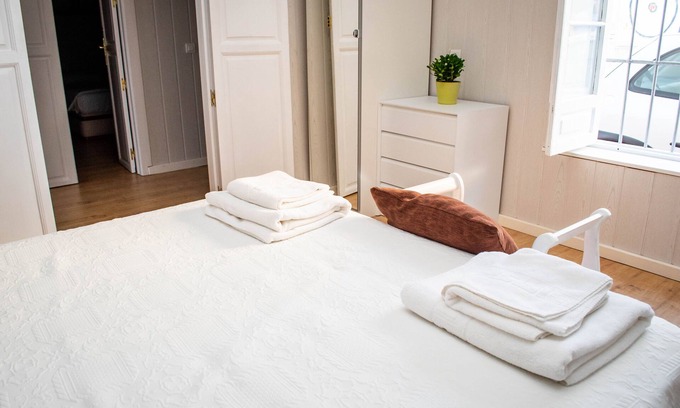 Ciudad Jardin House | Casa Juan Breva with "Andalusian patio" in the city. Big house for families.