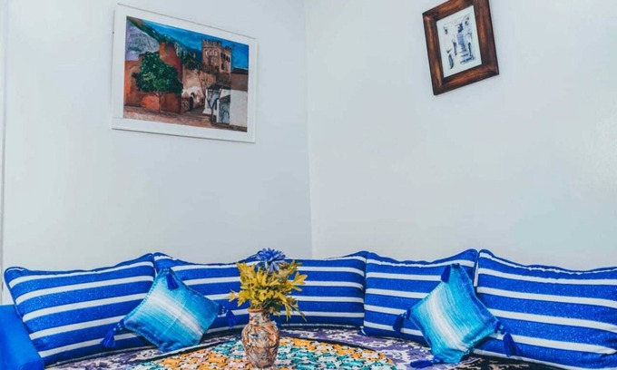 Medina of Chefchaouen Apartment | Casa Karam With View Of The 3 Mountains