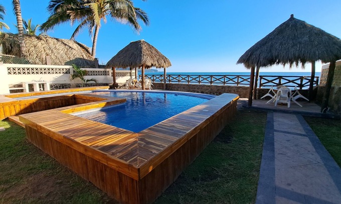 Tepic House | Casa Las Conchas pie de playa Los Cocos