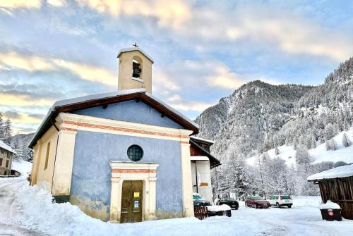 Saint-Veran Apartment | Casa-Le Toussiard apart dans chalet St-Véran 4-6p
