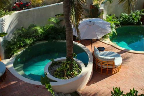 Santa Maria Apartment | Casa Leah Puerto Escondido - Premium Seaside Getaway in Zicatela Luxury Boutique Stay - with 2 Outdoor Pools - Steps To The Beach and La Punta - 2