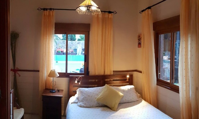 La Sabinita Cottage | Casa Leo: Tropical finca, sea view, mountain panorama, sandy beach 5 minutes