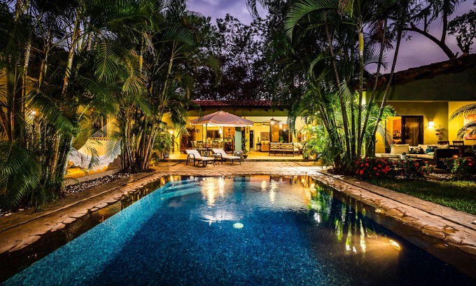 Palm Beach Estates House | Casa Lirica 4-Bedroom Home w/Salt Water Pool @ Playa Grande Beach