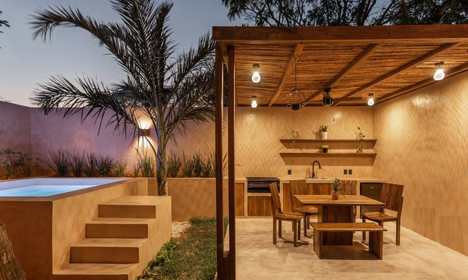 Bacalar House | Casa Málaga, Grill, Private Pool & Tub!