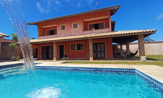 Mongagua House | Casa magnífica na praia