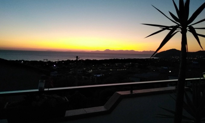 Santa Maria di Castellabate Apartment | Casa Maja terrace with sea view
