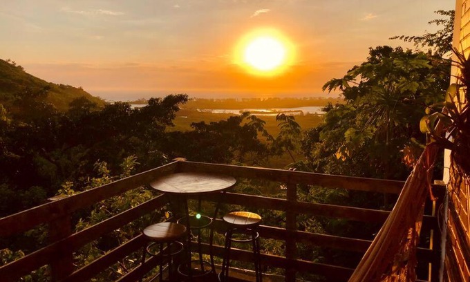 Barra de Guaratiba House | Casa na serra de Grumari vista incrível