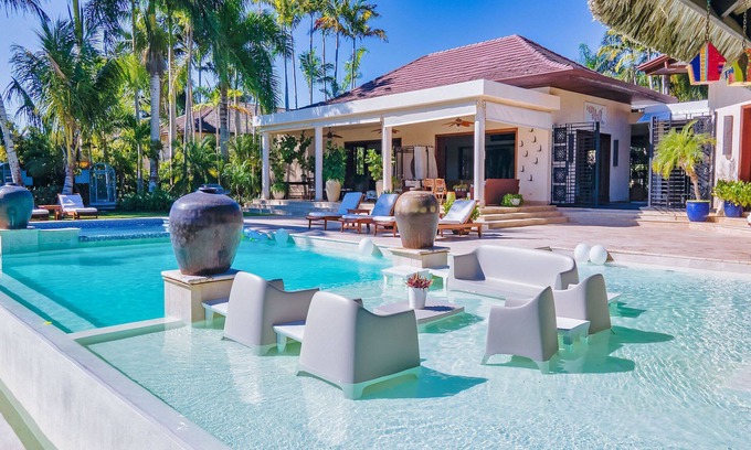 Las Palmas Villa | Casa Oasis in Casa de Campo by Personal Villas - Ambiance of a Tropical Oasis