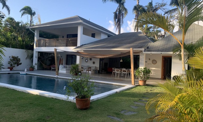Las Terrenas House | Casa Panama Modern 5 bedroom villa 250m beach-