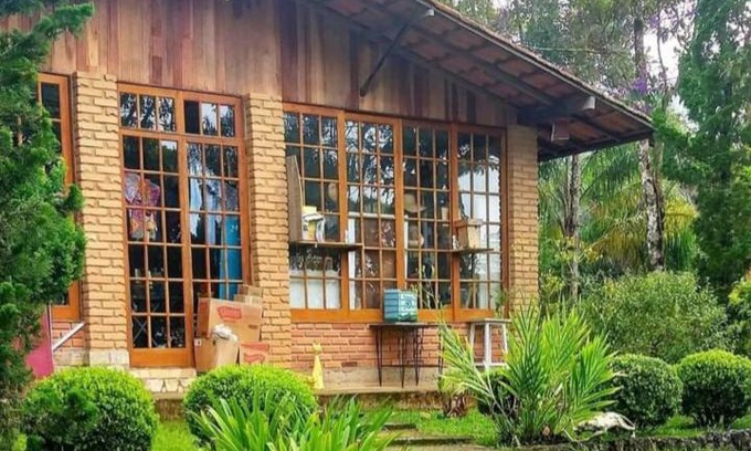 Palmital House | Casa Refúgio da floresta na Serra