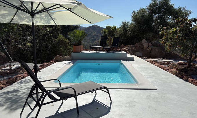 Comares Other | Casa Rocas - Pool with Swimjet