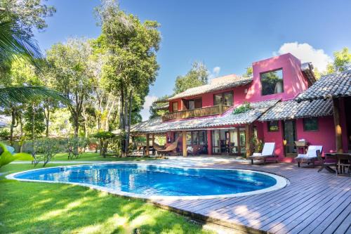 Arraial d'Ajuda House | Casa Rosa Coqueiros