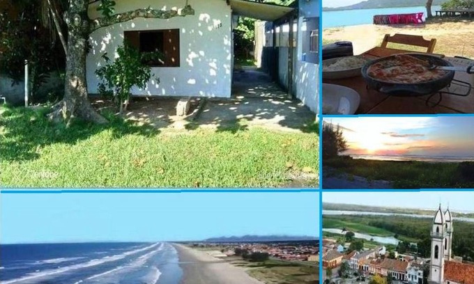 Ilha Comprida House | Casa rústica fim da ilha