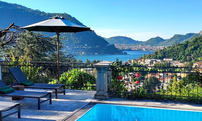 Cernobbio Villa | CASA SANTO STEFANO Villa with swimming pool and panoramic view