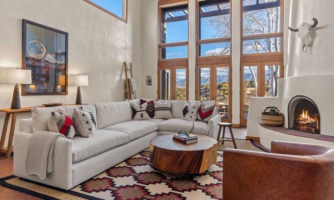 Casas de San Juan House | Casa Serenata: Refined Santa Fe Luxury with Curated Southwest Design