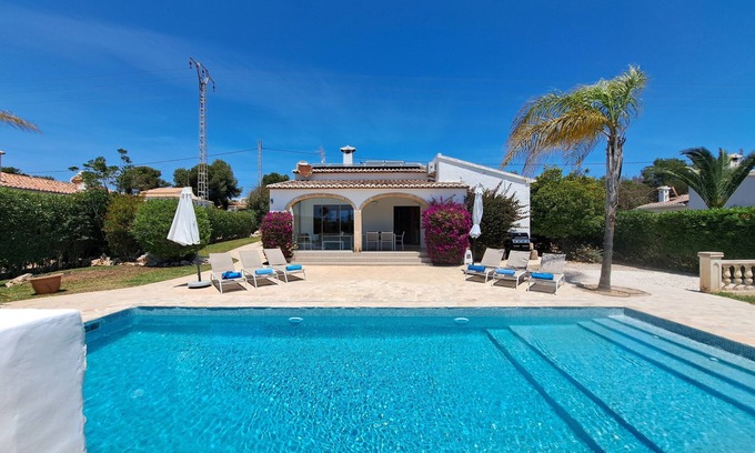 Panorama House | Casa Sonrisa - Beautiful Villa Jávea, saltwater pool (10 days min) CV-VUT0463426-A0