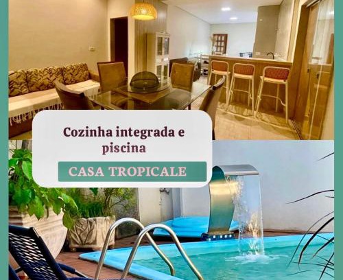 Tres Lagoas House | Casa Tropicale House accommodates family and work