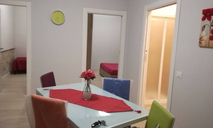 Capaci House | Casa vazanze Margherita, apartment, 4 beds, 2 bedrooms, bathroom, kitchen.