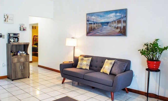 Isla Verde Apartment | Casa Venus #1 - 2 bdrm apt w/relaxing patio. Steps to famous Isla Verde beach.