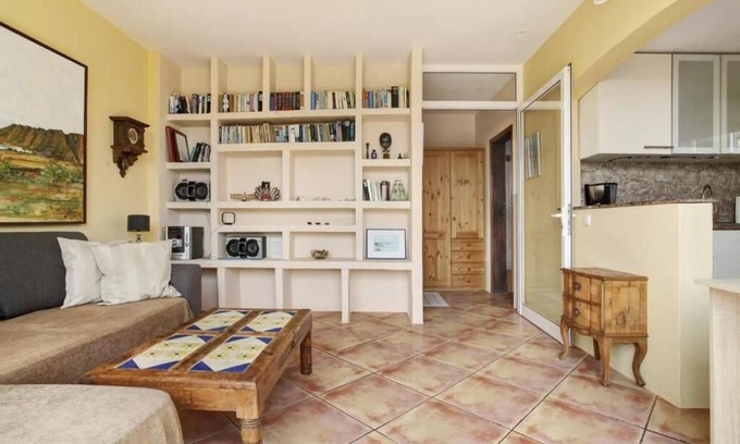 Teguise Resort | CASA VERDE Apartment 3 Private terrace with sunset seat.