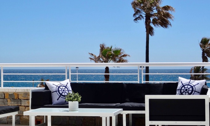Casares del Mar Apartment | CASARES DEL MAR. Superb first line apartment.Large terrace sea view