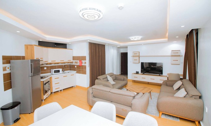 Remera Apartment | Cascadia: Your gateway to Kigali's top spots, dining, and business hubs.