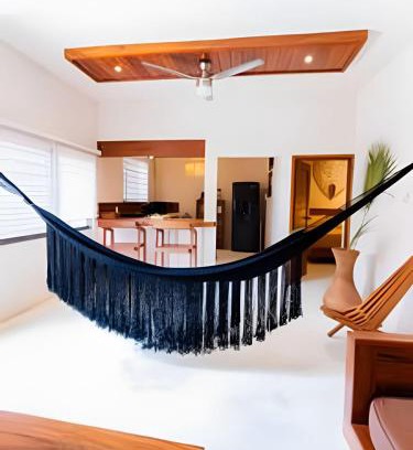 Bacalar House | Casita de Diseño con, tina de baño, A/A y TV