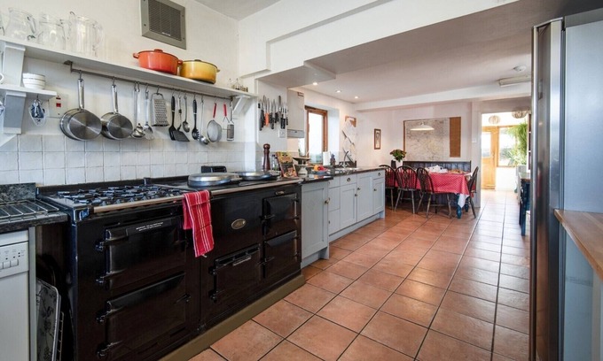 Little Longstone House | Castle Cliffe. Victorian House in spectacular position.