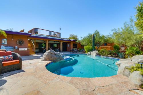 Cave Creek House | Cave Creek Home with Pool at Full Circle Ranch