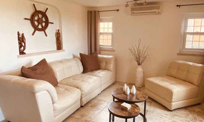 Somerset Village Apartment | “Cavello Bay” Charming Spacious 2-Bedroom Family Getaway with ocean views.